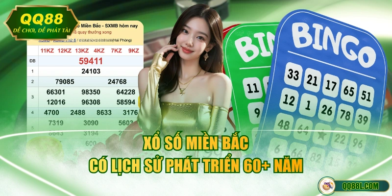 Xổ số miền Bắc có lịch sử phát triển 60+ năm